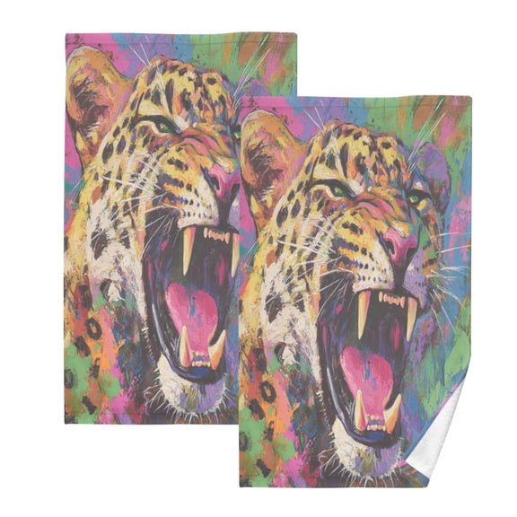 BZSMCE Face Towel Hand Towel Bath Towel Cotton Bath Towel Sets Hand Bath Towels Fashion Predator Pattern