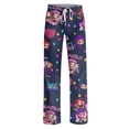 thumbnail image 4 of De*mon Hun%ters Pajama Pants for Women Comfy Stretch Lounge Pants, POP Women’s Soft Casual Pjs Sleep Bottoms L, 4 of 4