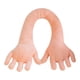 thumbnail image 3 of Divertido cojín de felpa para las manos | Almohada de 80 cm para abrazar brazos y palmas, ideal para dormir y decorar | Suave peluche de terciopelo marrón para regalar a tus seres queridos., 3 of 3