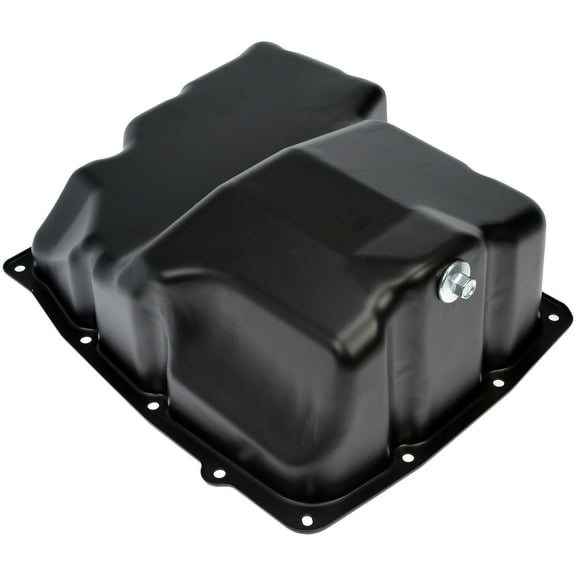 Dorman 264-571 Engine Oil Pan for Specific Nissan Models, Black Anti-rust Painted