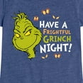thumbnail image 3 of The Grinch - Have A Frightful Grinch Night  - Toddler & Youth Girls Short Sleeve Graphic T-Shirt, 3 of 5