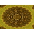 thumbnail image 1 of Ahgly Company Indoor Rectangle Patterned Blood Red Brown Area Rugs, 8' x 12', 1 of 6