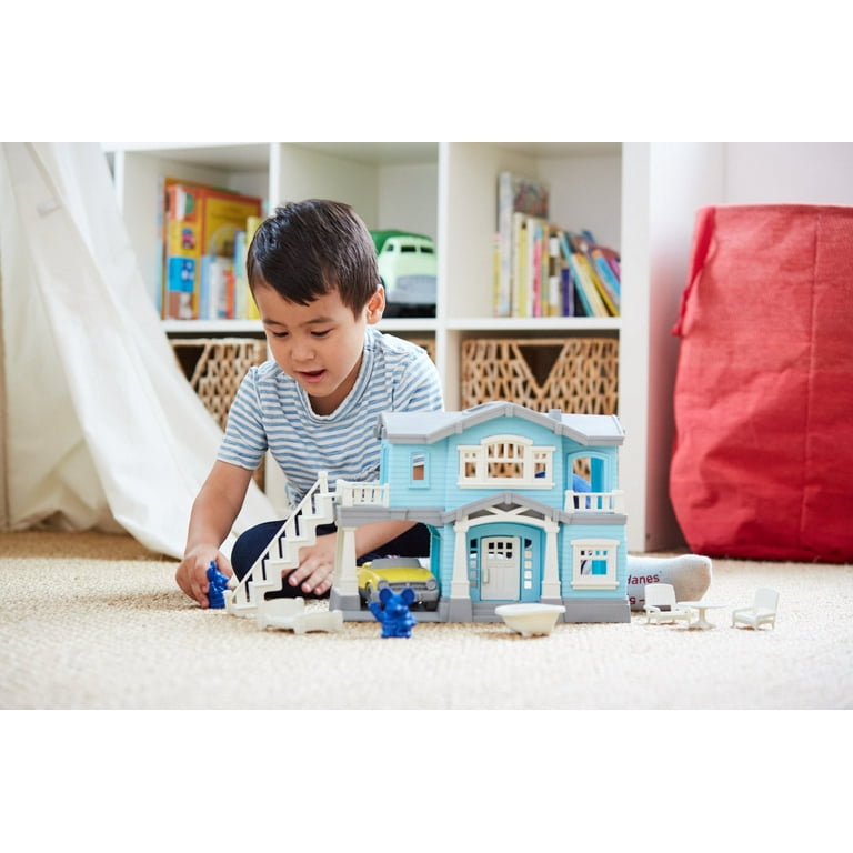 Free Shipping Green Toys House Playset with Car Play Vehicle for Unisex Child Ages 2 Walmart