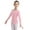 Pink, variant on Venjoe Girls Long Sleeve Leotard Kids Bodysuit for Dance Gymnastics Costume 3-12 Years White 8