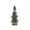 A, variant on Christmas Decorations Mini Christmas Trees, Artificial Christmas Tree Bottle Brush Trees with Glitter Powder Wooden Base for Christmas Decor Christmas Party Home Table
