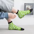 thumbnail image 2 of Rocae Green Lemon Slices for Premium Adult Socks,Comfortable, Breathable, and Durable Socks, Perfect for Everyday Wear, 2 of 7