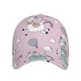 thumbnail image 2 of Haiem Llama Unicorn and Rainbow Baseball Cap Dad Hat Cotton Soft Adjustable Fashion Hats for Men Women Unisex Style Headwear, 2 of 9