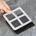 thumbnail image 3 of Visland Disposable Hair Drain Stickers Floor Drain Mesh Stickers Easy Removal Smooth Water Flow Hair Catcher Shower Drain Cover Adhesive Fine Grid Filter for Sinks Bathtubs, 3 of 8