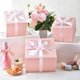 thumbnail image 2 of Cajas Mini para Pastel con Bases, Caja de Panadería Rosa con Ventana para Dulces Postres Repostería, 2 of 4