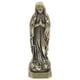 thumbnail image 1 of Estatua de la Virgen María de latón en miniatura, figura de diosa pequeña católica Retro, adorno de escritorio, decoración espiritual religiosa, 1 of 4