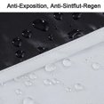 thumbnail image 5 of Rideau Extérieur Hydrofuge 1 Pce Rideau à Boucle Transparent, 5 of 5