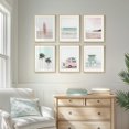 thumbnail image 4 of Decoración mural Cuspin Coastal Beach Prints, rosa menta, 11 x 14 pulgadas, 6 unidades, 4 of 8