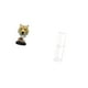 thumbnail image 5 of Escultura Moderna De Cabeza De Tigre, Figura De Animal Acrílica, Artesanía Para Sala De Estar, Entrada, Estantería, Mesa, Pasillo, Decoración De Espacios Pequeños, Fácil Montaje, 5 of 8