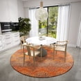 thumbnail image 2 of Addison Rugs Indoor/ Outdoor Addison Bravado Modern Chevron Washable Area Rug 8' x 8' - Canyon, 2 of 8