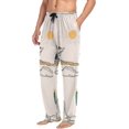 thumbnail image 5 of Western Desert Landscape Ghost Pajama Pants, Men's Lounge Pants Light with Drawstring and Pockets, Christmas New Year Birthday Father's Day Gifts, 5 of 7