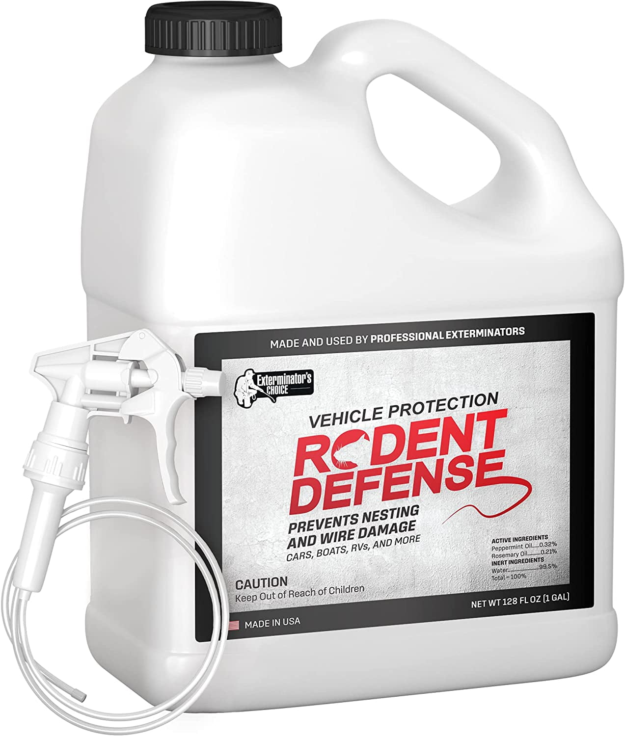Exterminators Choice Vehicle Defense Rodent Repellent One Gallon