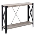 thumbnail image 1 of OKD 46 Pouces 2 Niveaux Console Couloir Entrée Table d'Appoint, Chêne Rustique Léger, 1 of 7