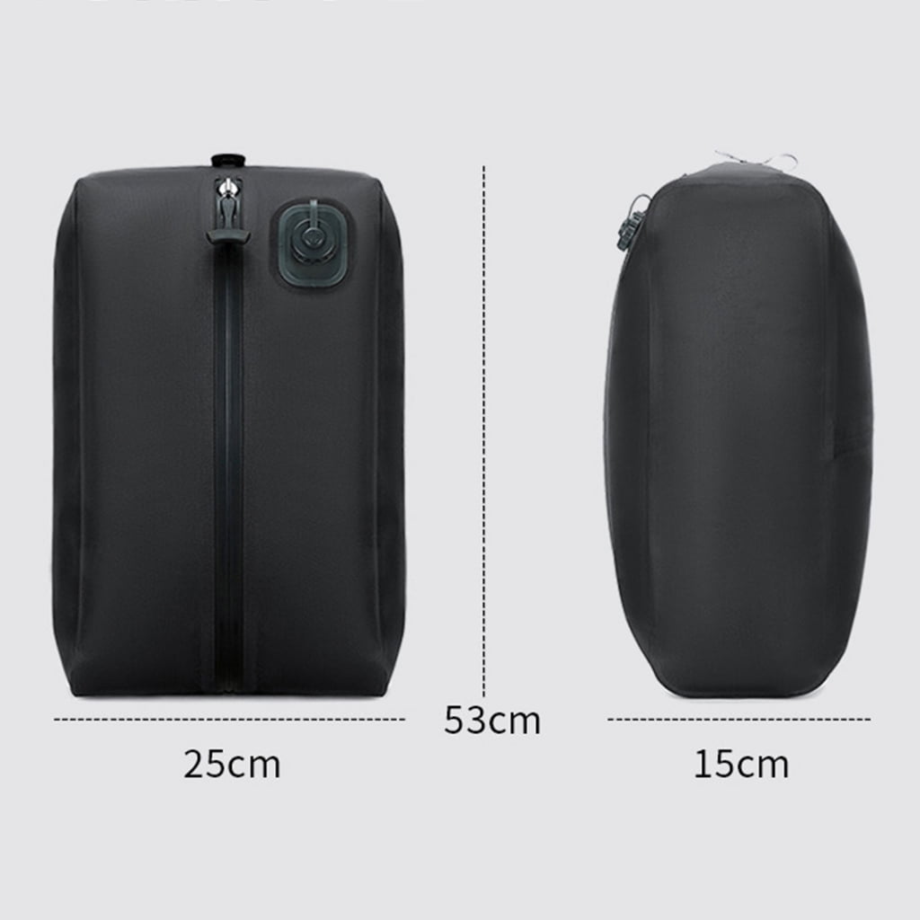 MOMOJIA Foldable Vacuum Compression Storage Bag No Pump One Touch Design For Travel Essential