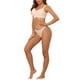 thumbnail image 2 of SOSTENIBLE CHIC Sujetador Minimizador de Encaje para Mujeres U Back de Cobertura Completa Sin Aros para Uso Diario D 38 Beige Claro, 2 of 4
