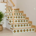 thumbnail image 5 of Mi Alma Blue Yellow Retro Peel & Stick Vinyl Backsplash Tiles 5x5, 24 pcs, 5 of 11