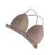 thumbnail image 4 of Sujetador inalámbrico Transpirable Hacer subir Bralette Ropa interior con hebilla frontal sexy de algodón roscado, Albaricoque seitruly AP001473-08B, 4 of 7