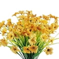 thumbnail image 1 of Flores Artificiales Ramo Falso Decoración Del Hogar Plantas De Simulación De Plástico Flores Para Patio Trasero Jardín Balcón 2 Uds seitruly HA044091-02, 1 of 6
