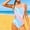 Blue, variant on ATOGUTA Girls Bikini Swimsuits One-Piece Bathing Suits Kids Sport Summer Beach Swimwear Size 5T-14, Purple