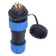 thumbnail image 4 of IP68 Waterproof Plug Socket Flange Aviation Power Connector Industrial Adapter AC380V SP205 Pin (380V 25A), 4 of 5