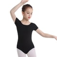 thumbnail image 2 of IEFiEL, vestido de Jersey de Ballet para niñas, leotardo de gimnasia de bailarina para niños, ropa de bailarina de manga corta, vestido de tutú de Ballet profesional, 2 of 5