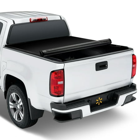 Auto Drive Soft Roll up Truck Bed Tonneau Cover Fits 15-19 Chevy Colorado / GMC Canyon 5Ft Bed