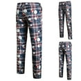 thumbnail image 2 of jsaierl Men's Christmas Printed Pants Casual Slim Fit Straight Santa Suit Pant Autumn And Winter Stretch Pencil Trousers, 2 of 5