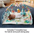 thumbnail image 4 of Fisher-Price Activity City Gym to Jumbo Playmat Extra Large for Infant to Toddler Play, 4 of 7