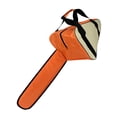 thumbnail image 3 of Estuche de transporte para motosierra Bolsa de transporte para motosierra Accesorios prácticos Protección Naranja Blanco, 3 of 7