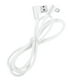 thumbnail image 2 of Cable micro USB de ángulo recto trenzado de 1 m, USB 2.4 A a 90 grados, cable de datos, cargador para teléfono Android universal (blanco), 2 of 7