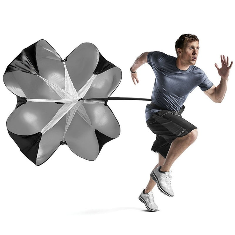 Running Chute Speed Training Resistance Parachute Sprint Fitness Football Sport 