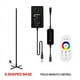 thumbnail image 1 of Lámpara de pie LED RGBIC de 180CM, luz de esquina moderna con Control remoto por aplicación inteligente Tuya, luz atmosférica de pie, decoración del hogar, 1 of 4