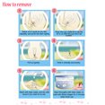 thumbnail image 2 of Copa menstrual reutilizable en tamaño grande, color transparente, hecha de silicona de grado médico, suave y cómoda para uso diario, ideal para actividades como nadar o dormir, fácil de limpiar y, 2 of 7