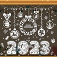 thumbnail image 5 of Christmas Window Snowflake Cling Decals Stickers Decorations Holiday Christmas Party Decorations, 5 of 5
