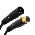 thumbnail image 2 of 1.5ft Premier Series XLR M/F 16AWG Cable (Gold Plated) [Microphone & Interconnect], 2 of 4