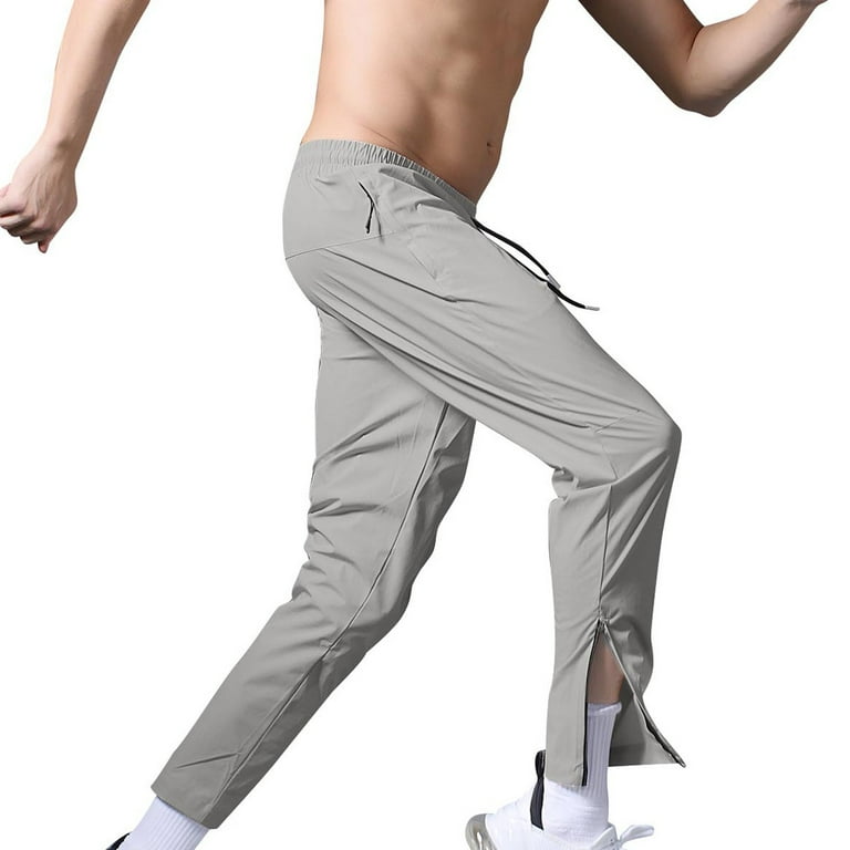 Gifts for Men! Titcea Track Pants Men Elastic Waist