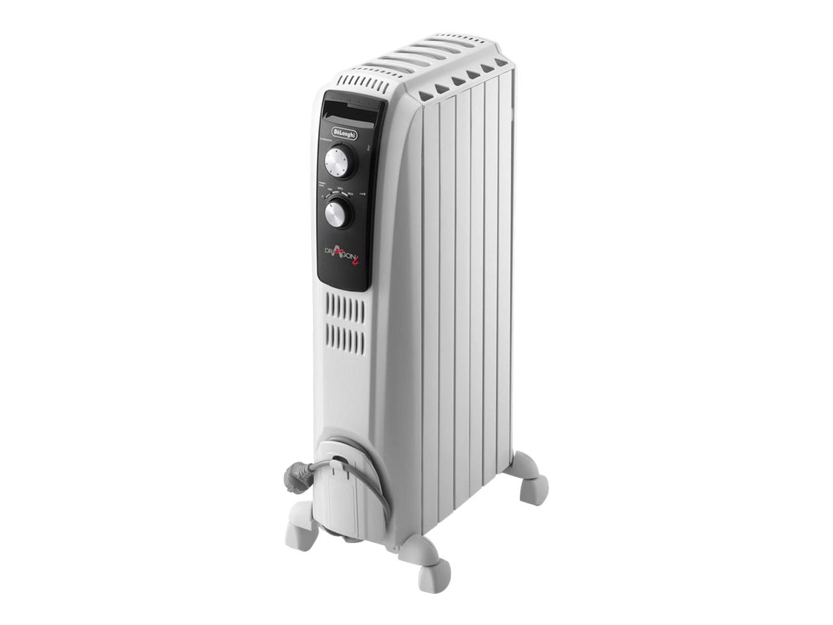 DeLonghi Dragon TRDX40615EW Heater Column Oil Pro 4 Dragon 1500W DeLonghi オイルヒーター 4 電気ヒーター