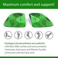 thumbnail image 6 of Footlogics 3/4 Length Orthotic Shoe Insoles with Arch Support for Plantar Fasciitis (Heel Pain and Heel Spurs) and Flat Feet - Casual Wear, Pair, L, 6 of 7