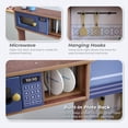 thumbnail image 3 of Teamson Kids Little Chef Normandy Wooden Play Kitchen with Modular Fridge, Sink, Oven & Pretend Play Accessories, Blue, 3 of 17