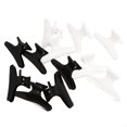 thumbnail image 1 of Pinzas para el cabello de peluquería Yuyangstore 12 Uds Negro + Blanco, 1 of 8