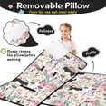 thumbnail image 3 of Husky Dog Flower Floral Toddler Nap Mats for Kids Preschool,Sleeping Mat Bag or Kids,Toddler Sleeping Bag,Toddler Nap Mat or Daycare, 3 of 6