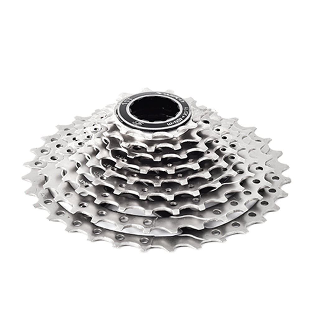 Cassette Vélo 9 Vitesses - Pignon Creux Léger, Acier Trempé, Compatible VTT Et Route (sauf XD) - 7
