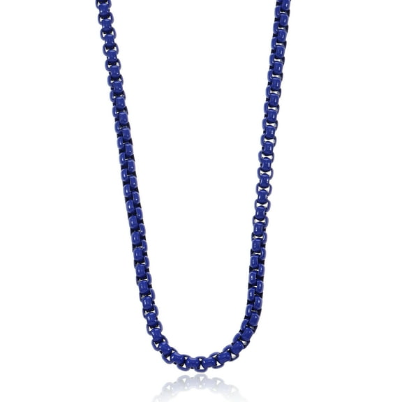 No Boundaries Men's Necklace, Blue, 1 Pack