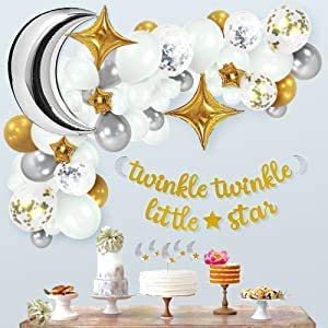 Yara Twinkle Little Star Decorations Baby Shower Birthday Boy Girl Gender Reveal Party