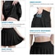 thumbnail image 5 of TFixol Faldas deportivas para mujer, faldas de golf de tenis de 2 capas con pantalones cortos, 5 of 8