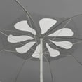 thumbnail image 2 of vidaXL Beach Umbrella Anthracite 300 cm, 2 of 5